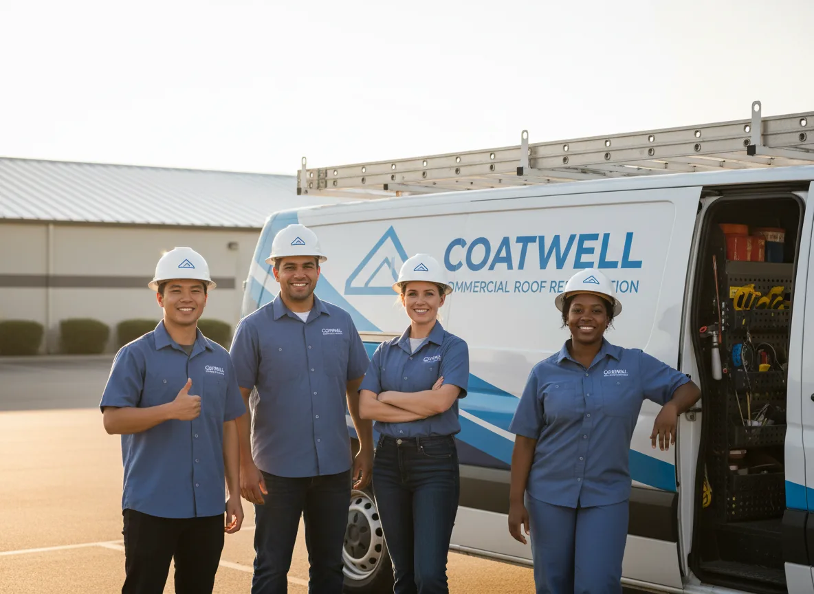Commercial roof coating company in Pickerington, OH